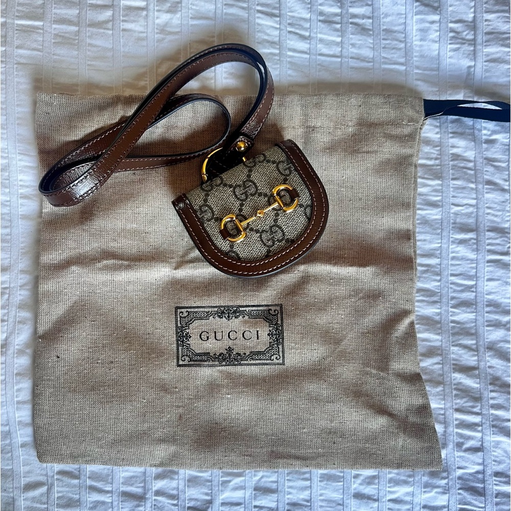 Gucci, GUCCI HORSEBIT 1955 CASE FOR AIRPODS, New, 100% authentic - Picture 2 of 5